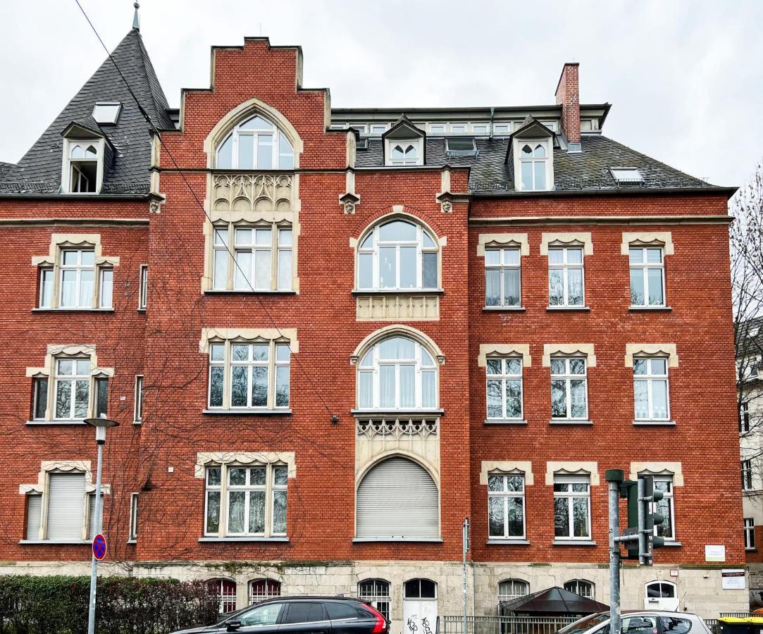 Ueber Den Daechern Der Loebervorstadt Erfurt Exteriör bild